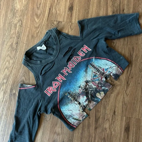 IRON MAIDEN Graphic crop top - Picture 3 of 4